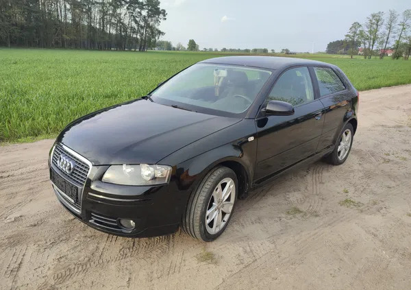 wielkopolskie Audi A3 cena 15900 przebieg: 189230, rok produkcji 2007 z Rakoniewice